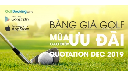  [Wingolf - PROMOTION] GOLF BOOKING QUOTATION DEC 2019