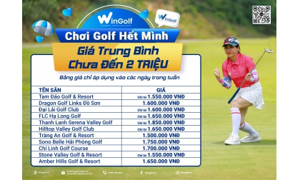  Chơi Golf Hết Mình - Giá Trung Bình Chưa Đến 2 Triệu