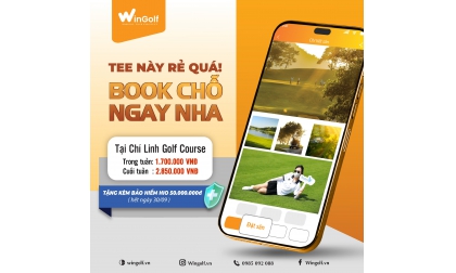 Tee Này Rẻ Quá - Book Chỗ Ngay Nha Tại Chí Linh Golf Course