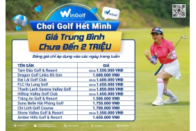  Chơi Golf Hết Mình - Giá Trung Bình Chưa Đến 2 Triệu