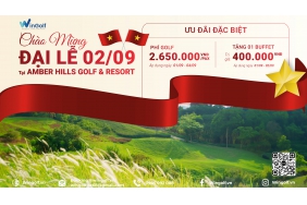  Chào mừng đại lễ 02/09 tại Amber Hills Golf & Resort