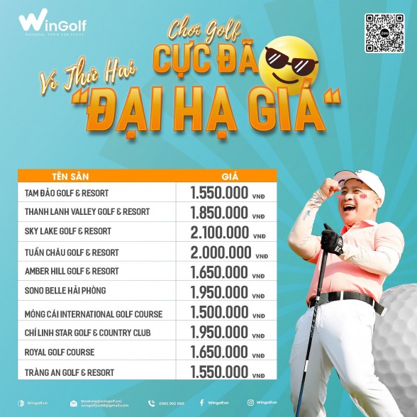  CHƠI GOLF CỰC ĐÃ VÌ THỨ HAI 